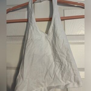 White Hollister Halter Top!